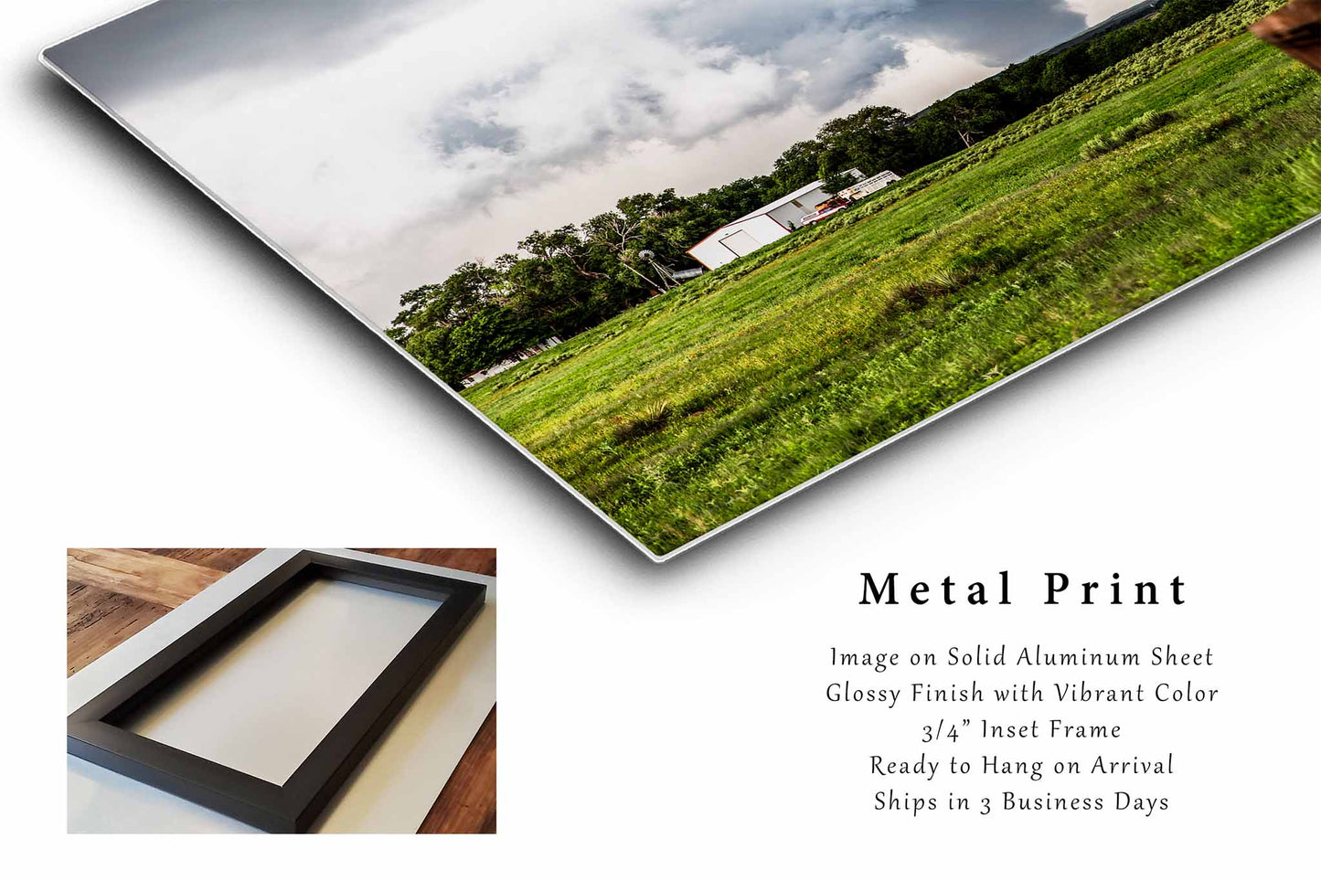 Tornado Metal Print | Storm Photography | Texas Wall Art | Weather Photo | Nature Decor | Ready to Hang