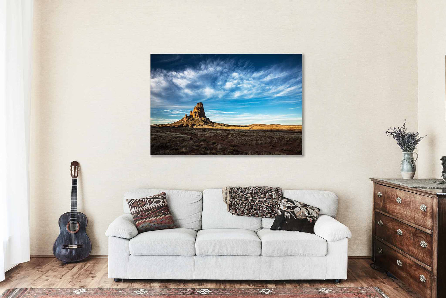 Agathla Peak Canvas | Southwest Gallery Wrap | Western Landscape Photography | Kayenta Arizona Wall Art | Nature Decor | Ready to Hang