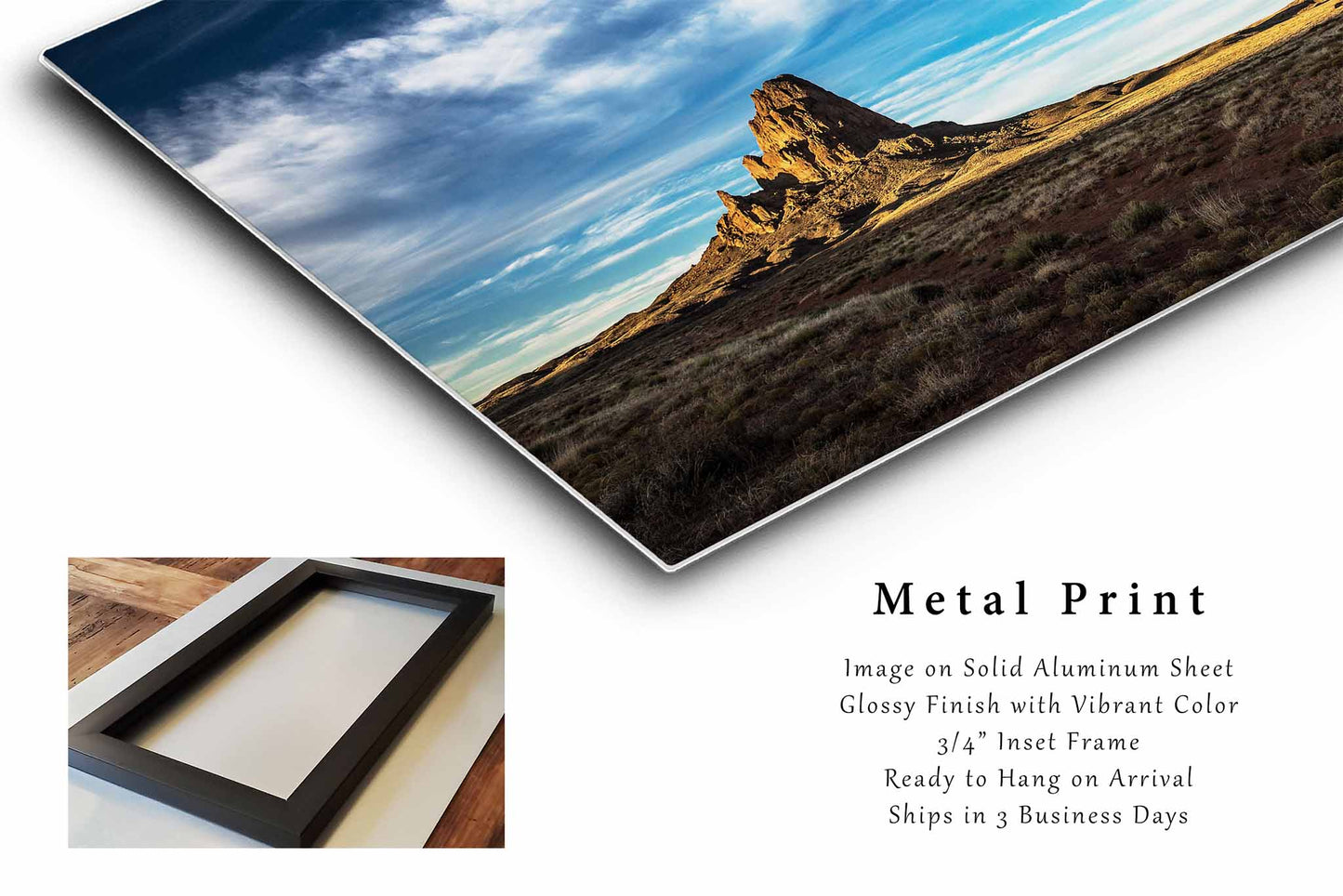 Agathla Peak Metal Print | Southwest Photography | Western Landscape Wall Art | Kayenta Arizona Photo | Nature Decor | Ready to Hang