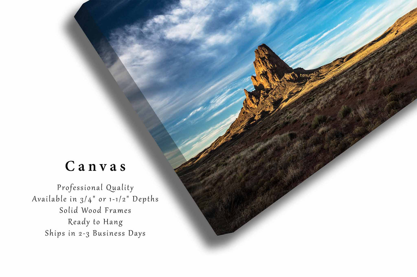 Agathla Peak Canvas | Southwest Gallery Wrap | Western Landscape Photography | Kayenta Arizona Wall Art | Nature Decor | Ready to Hang
