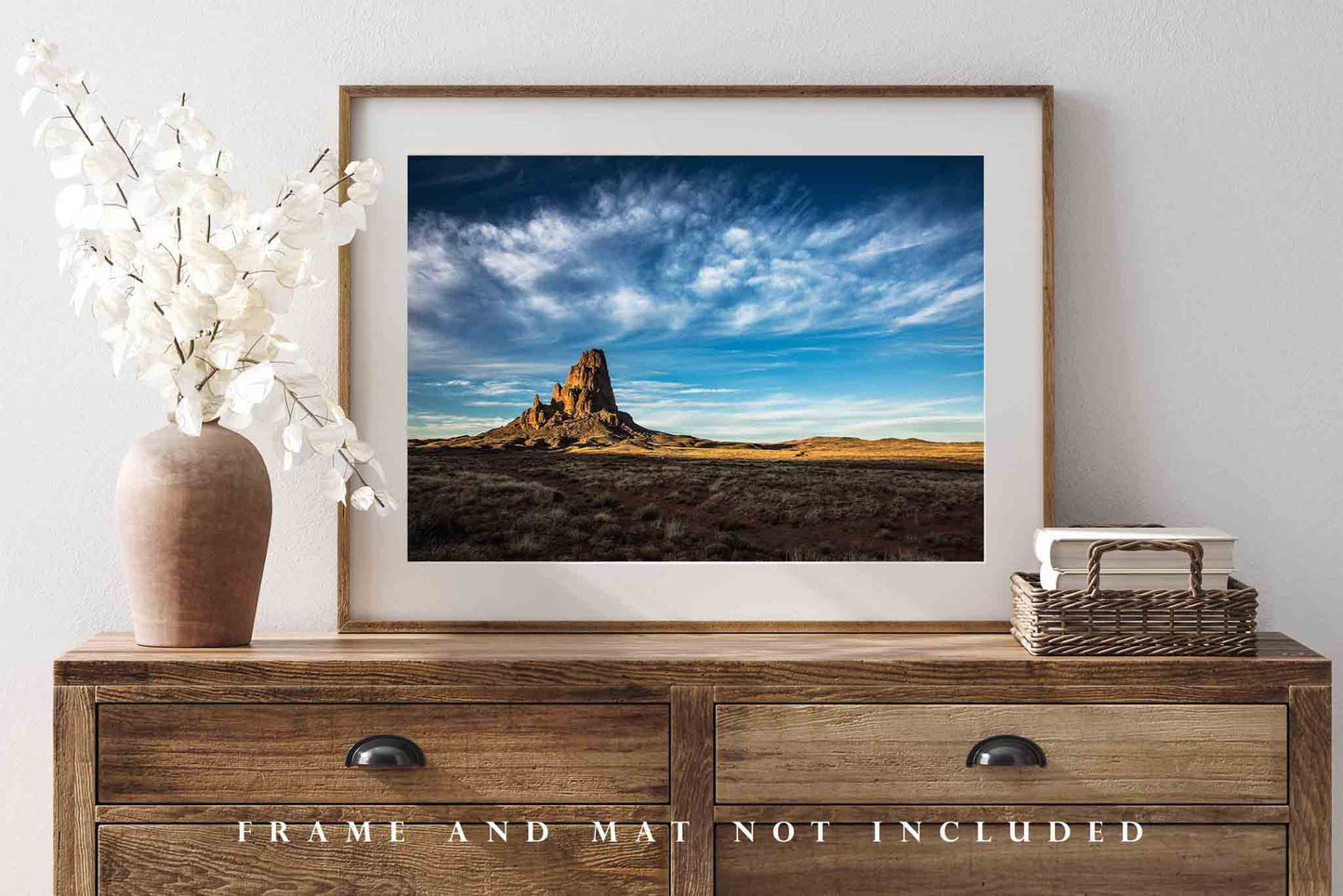 Southwest Photography Print - Picture of Agathla Peak near Monument Valley Arizona - Western Landscape Home Decor Wall Art Photo Artwork