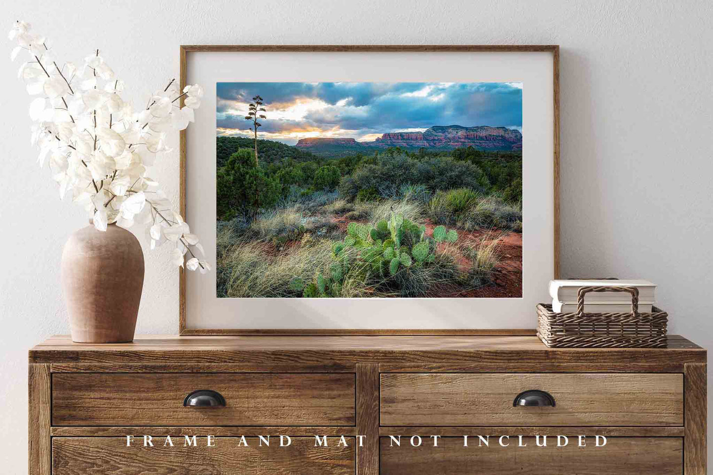 Sedona Photography Print | Desert Landscape Picture | Southwest Wall Art | Arizona Photo | Nature Decor | Not Framed