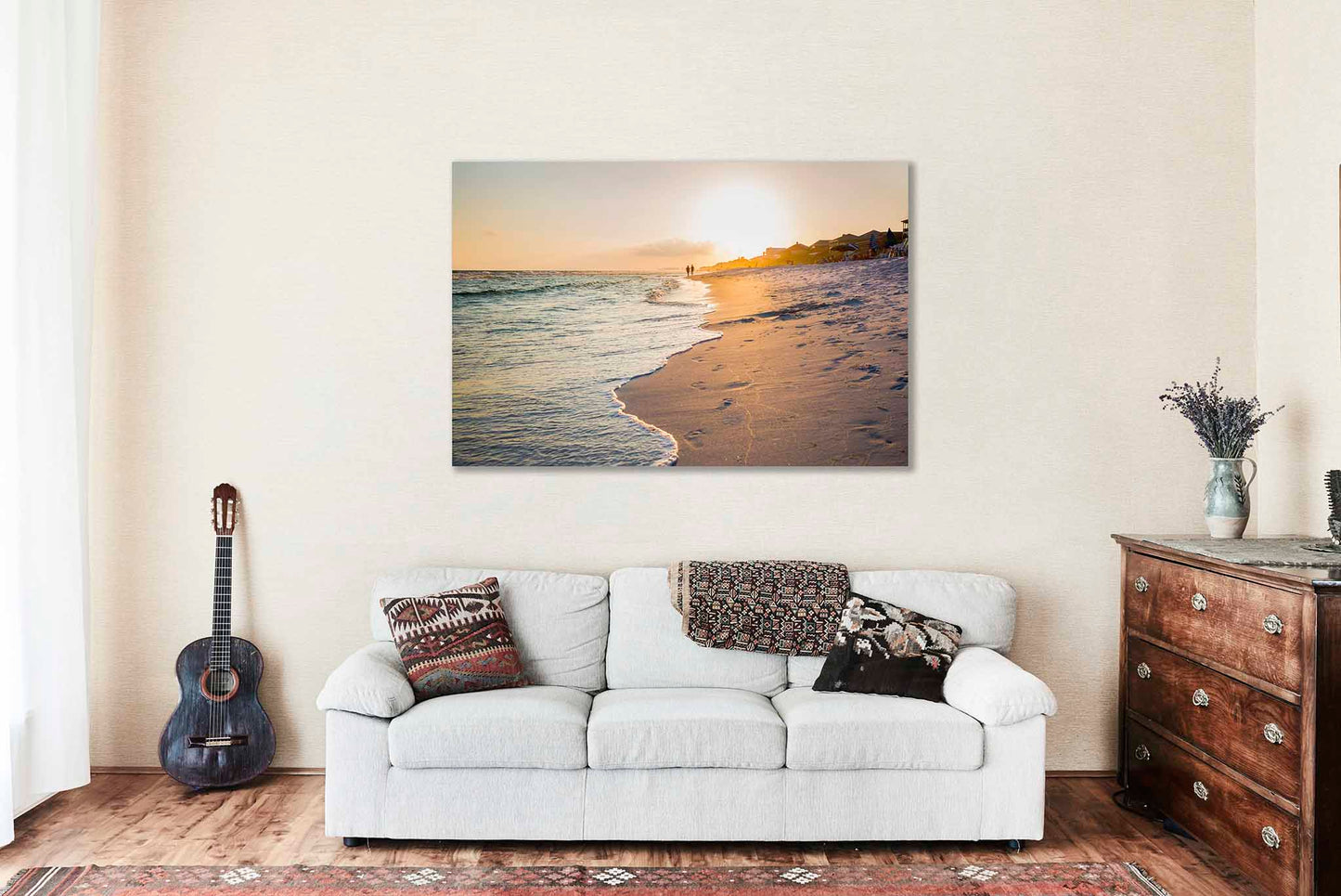 Beach Canvas | Gulf Coast Gallery Wrap | Friendship and Relationship Photography | Florida Wall Art | Coastal Decor | Ready to Hang