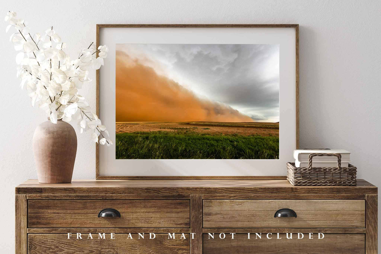 Haboob Photography Print | Storm Picture | Thunderstorm Wall Art | Texas Photo | Weather Decor | Not Framed