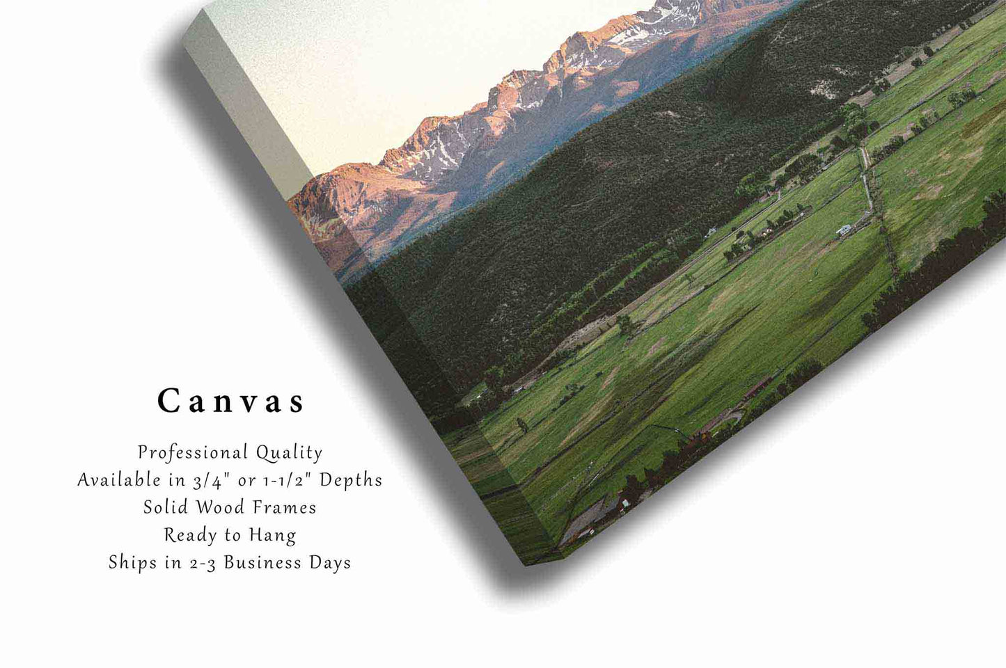 Mount Sneffels Canvas | San Juan Mountains Gallery Wrap | Rocky Mountain Photography | Colorado Landscape Wall Art | Nature Decor | Ready to Hang