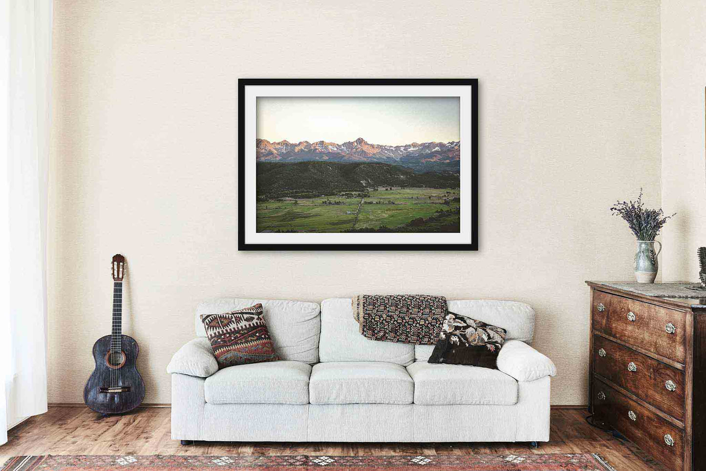 Mount Sneffels Framed and Matted Print | San Juan Mountains Photo | Rocky Mountain Decor | Colorado Landscape Photography | Nature Wall Art | Ready to Hang