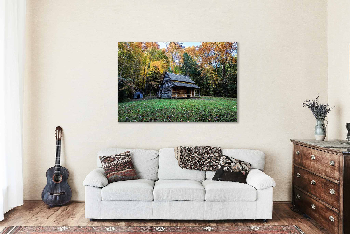 Great Smoky Mountains Metal Print | Whitehead House Photography | Appalachian Wall Art | Tennessee Photo | Rustic Country Decor | Ready to Hang