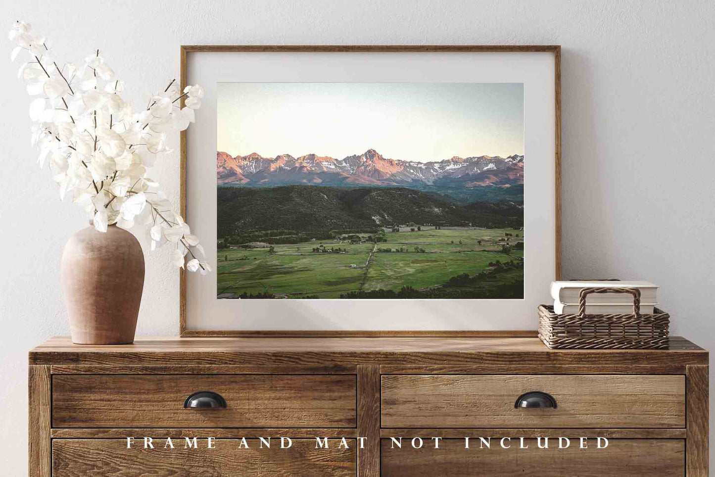 Rocky Mountain Photography Print (Not Framed) Picture of Mount Sneffels in Colorado San Juans Wall Art Western Decor