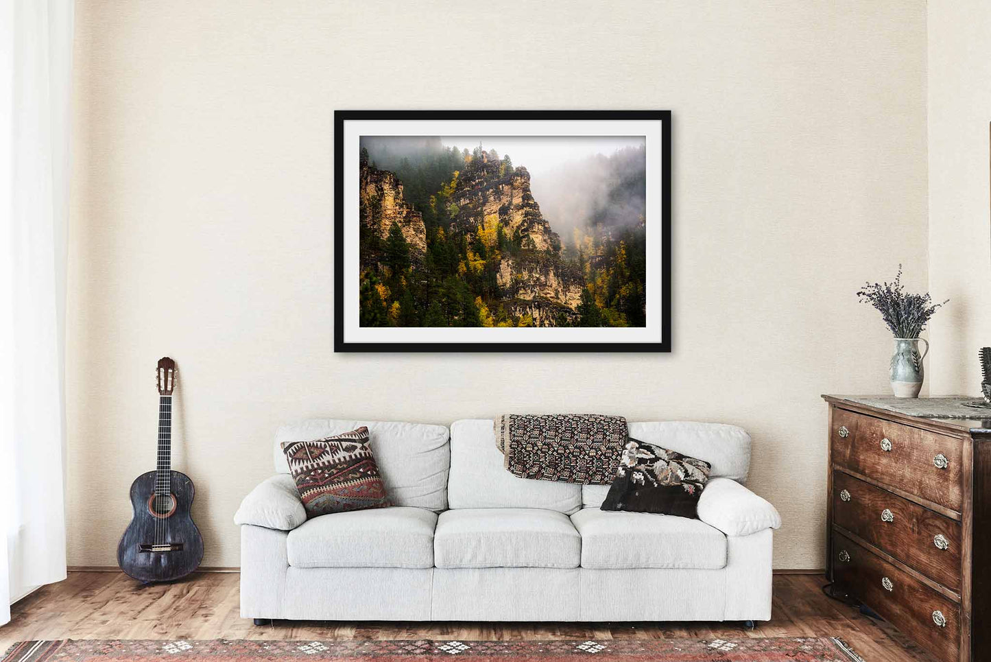 Spearfish Canyon Framed Print | Black Hills Wall Art | Landscape Photography | South Dakota Photo | Nature Decor
