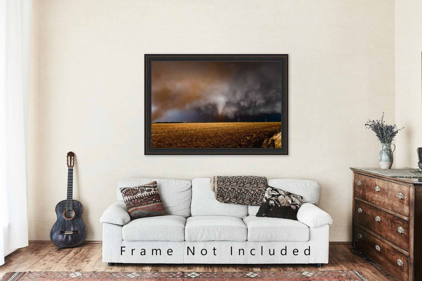 Storm Photo Print | Tornado Picture | Texas Wall Art | Thunderstorm Photography | Nature Decor