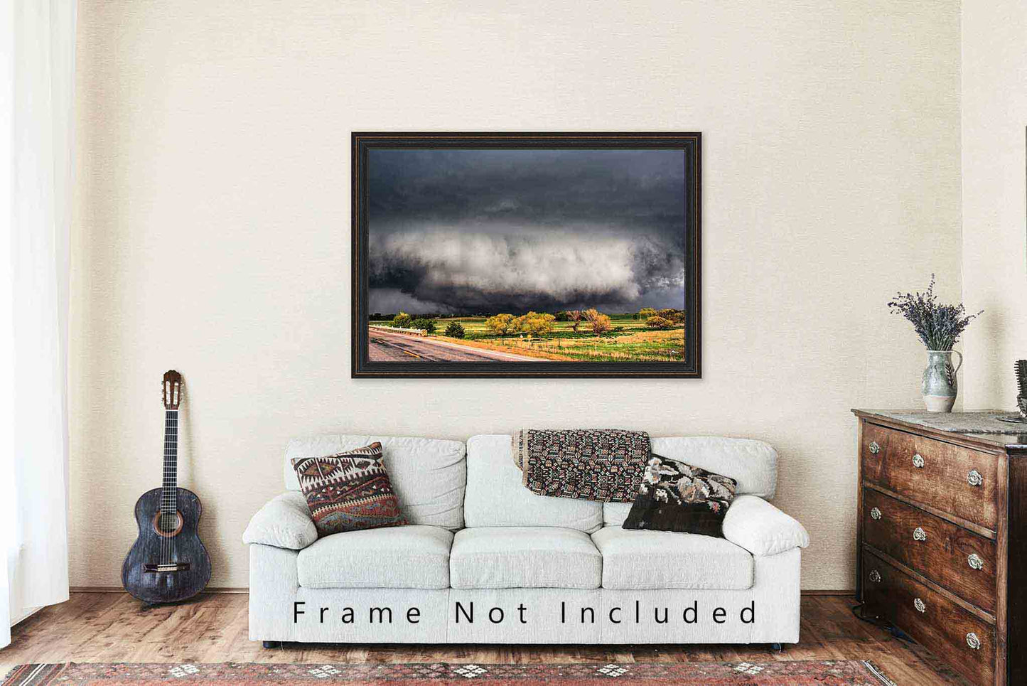 Tornado Photography Print | Storm Picture | Thunderstorm Wall Art | Oklahoma Photo | Weather Decor | Not Framed