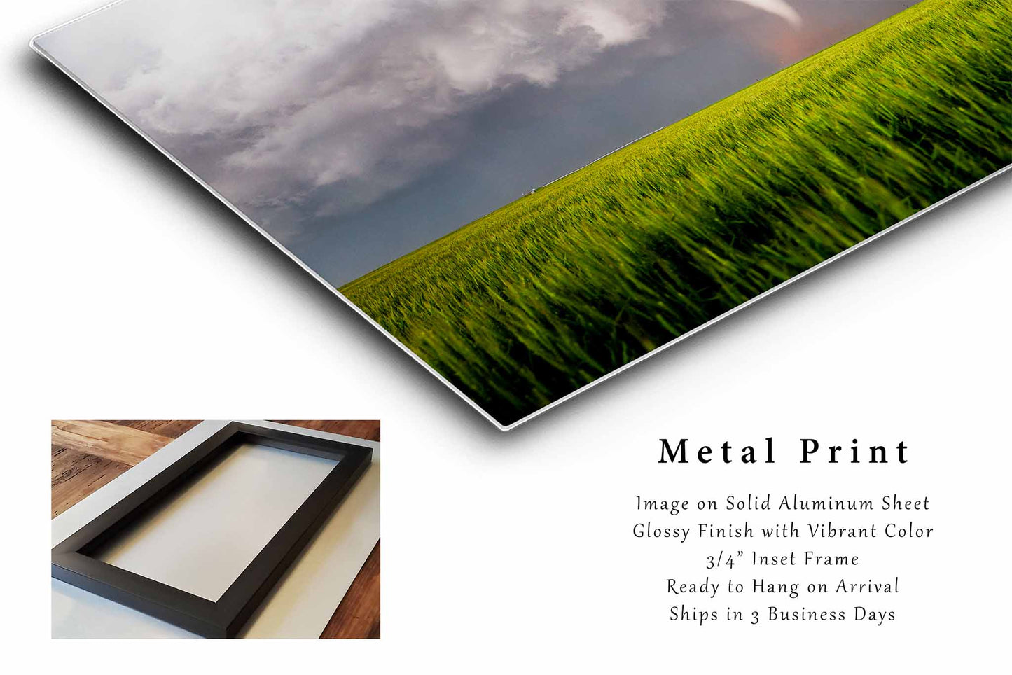 Tornado Metal Print | Twister Photography | Storm Wall Art | Texas Photo | Weather Decor | Ready to Hang