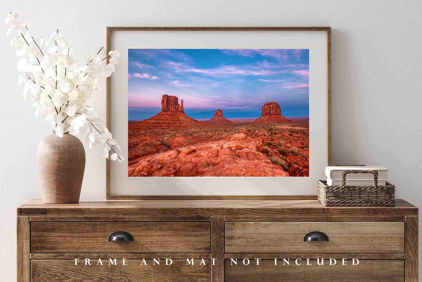 Monument Valley Photography Print | Landscape Picture | Southwest Wall Art | Arizona Utah Photo | Western Decor | Not Framed