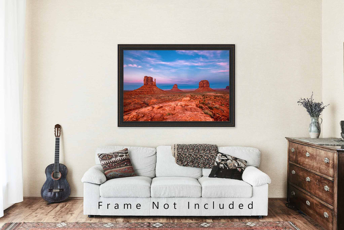 Monument Valley Photography Print | Landscape Picture | Southwest Wall Art | Arizona Utah Photo | Western Decor | Not Framed