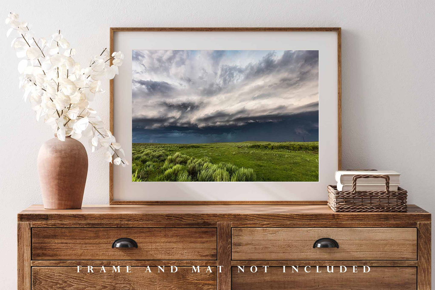 Great Plains Photography Print | Storm Picture | Thunderstorm Wall Art | Oklahoma Landscape Photo | Nature Decor | Not Framed