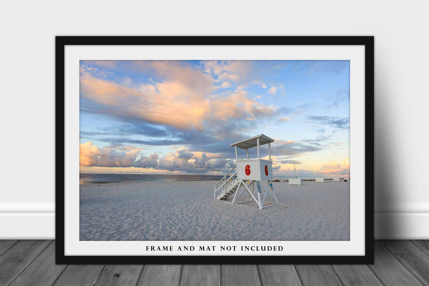 Lifeguard Tower Photography Print | Beach Picture | Gulf Coast Wall Art | Alabama Photo | Coastal Decor | Not Framed