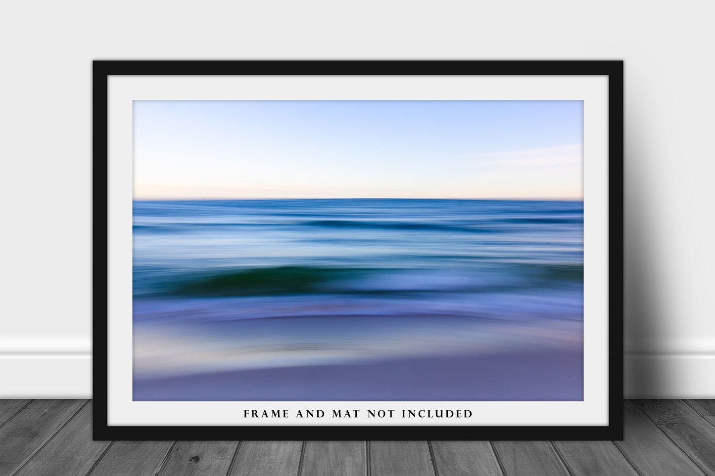 Coastal Photo Print | Abstract Water and Sky Picture | Alabama Wall Art | Gulf Coast Photography | Nautical Seascape Decor