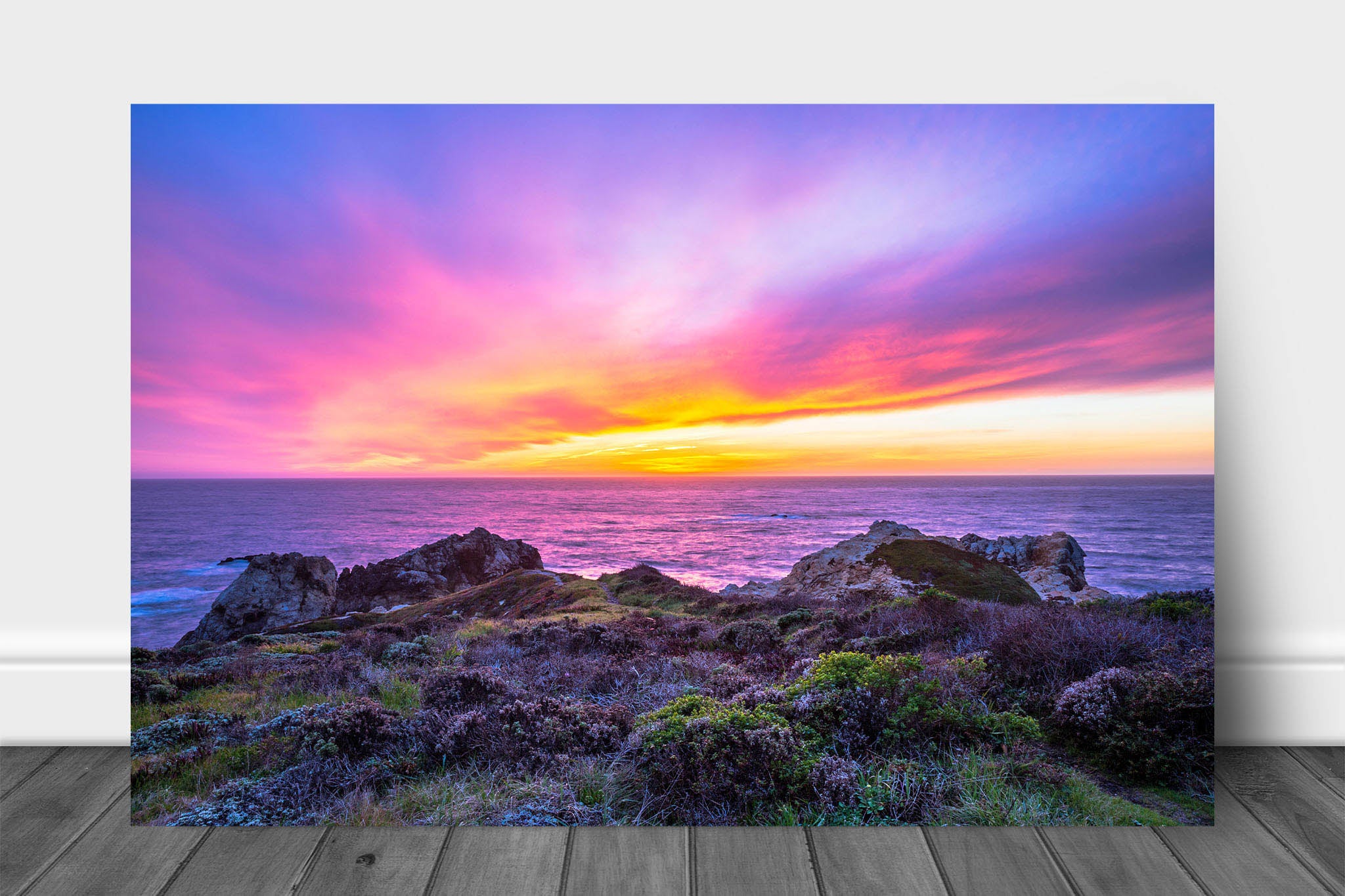 Beach Sunset - Pacific Coast Art Print | Giclée | Canvas or Paper | shops Wall Art | Pacific Northwest | Landscape | Pacific Rim