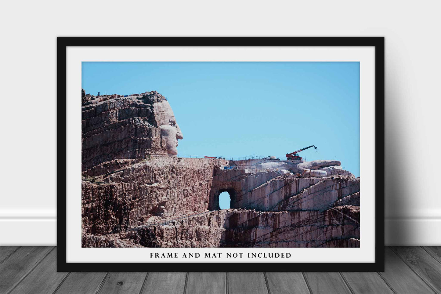 Crazy Horse Memorial Photography Print | Black Hills Picture | Sioux Indian Wall Art | South Dakota Photo | Native American Decor | Not Framed