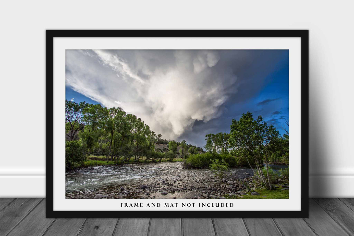 San Juan River Photography Print | Pagosa Springs Picture | Rocky Mountain Wall Art | Colorado Landscape Photo | Nature Decor | Not Framed