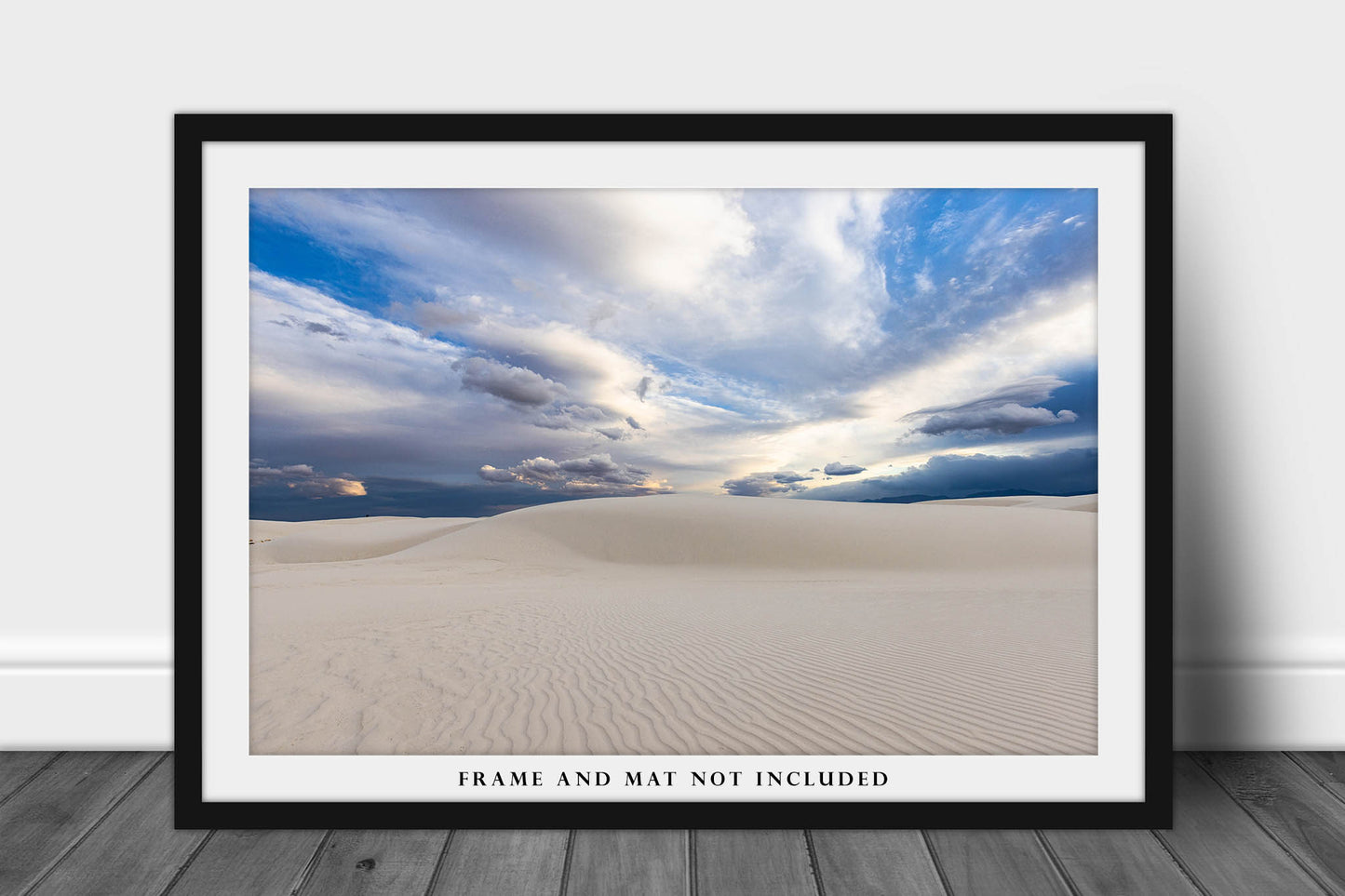 Desert Photography Print - Picture of Scenic Sky Over Sand Dunes at Wh –  Southern Plains Photography