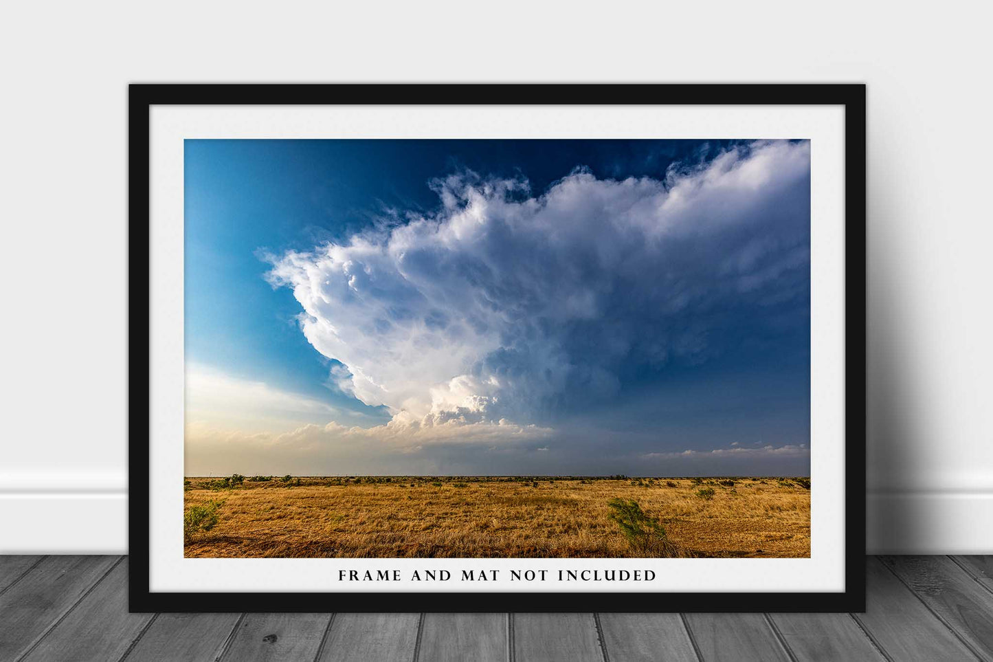 Storm Photo Print | Mesocyclone Picture | Texas Wall Art | Supercell Thunderstorm Photography | Nature Decor
