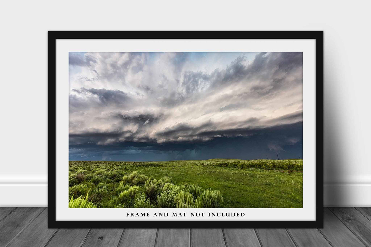 Great Plains Photography Print | Storm Picture | Thunderstorm Wall Art | Oklahoma Landscape Photo | Nature Decor | Not Framed