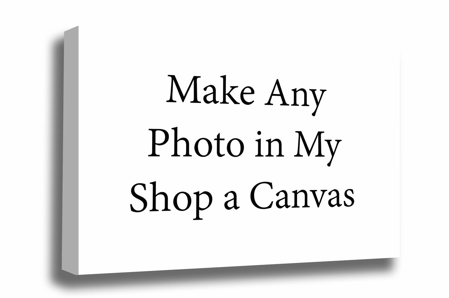 Make any image in the Southern Plains Photography store into a canvas.